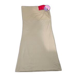 NWT Spanx Hide & Sleek Strapless Full Slip XL Smooth Firm